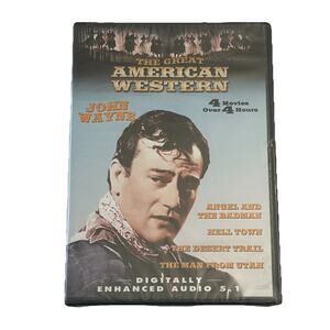 The Great American Western John Wayne 4 Film Collection DVD 2003 NEW